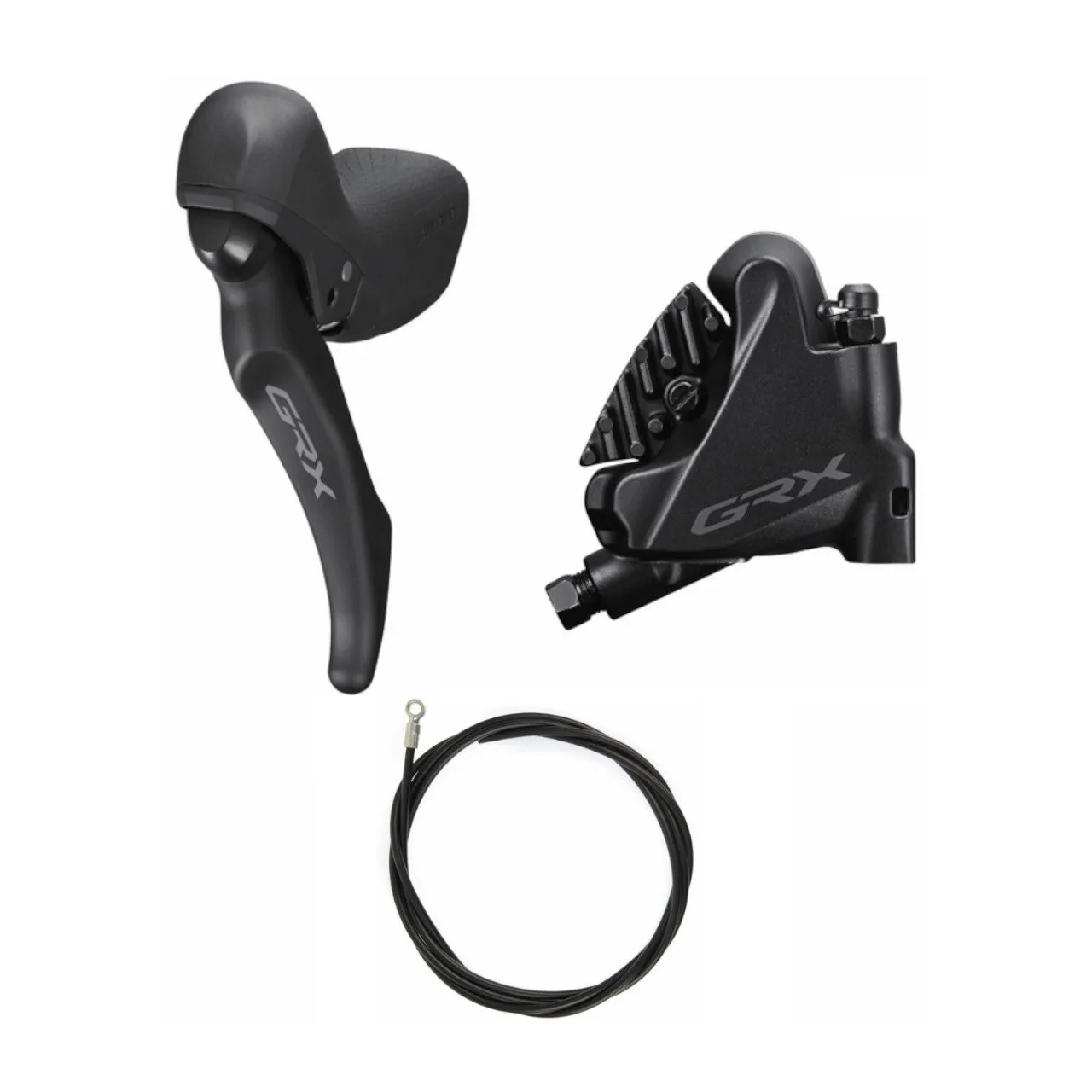 Manette et étrier de frein à disque hydraulique Shimano GRX RX600 Mono