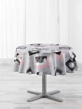 Nappe Collection Noel Cotina hiver - Gris