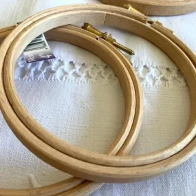 Nouveau : tambour à broder, 10 cm, de marque elbesee, existe en de multiples tailles, vente à la pièce