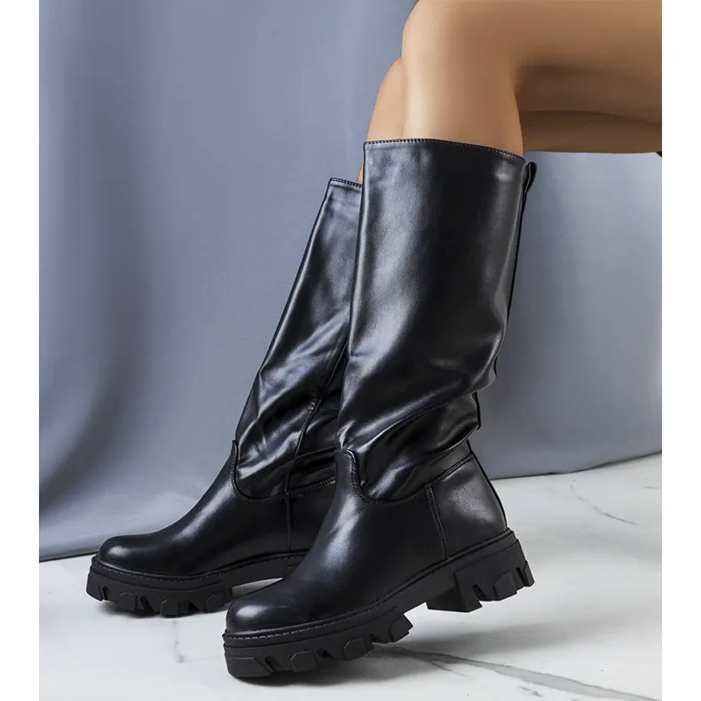 PA1 Bottes isolées Cazar noires le noir