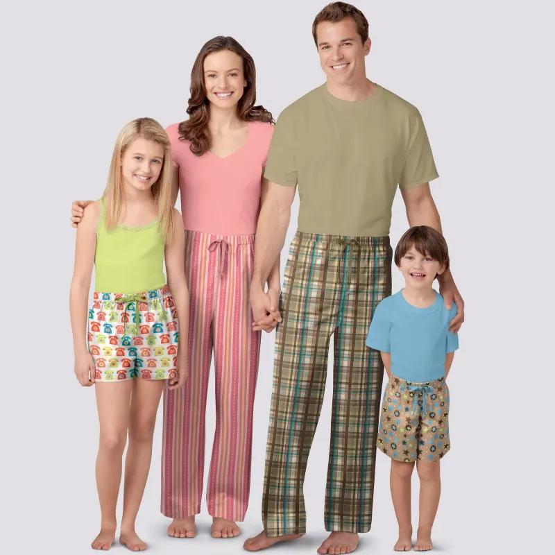 Patron Pantalon d'intérieur Famille - Simplicity n°S9127