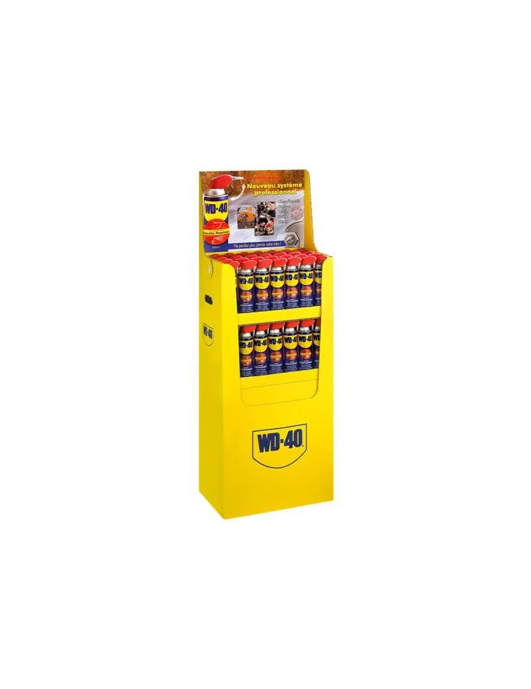 Présentoir + aérosol WD-40 System Pro 500 ml