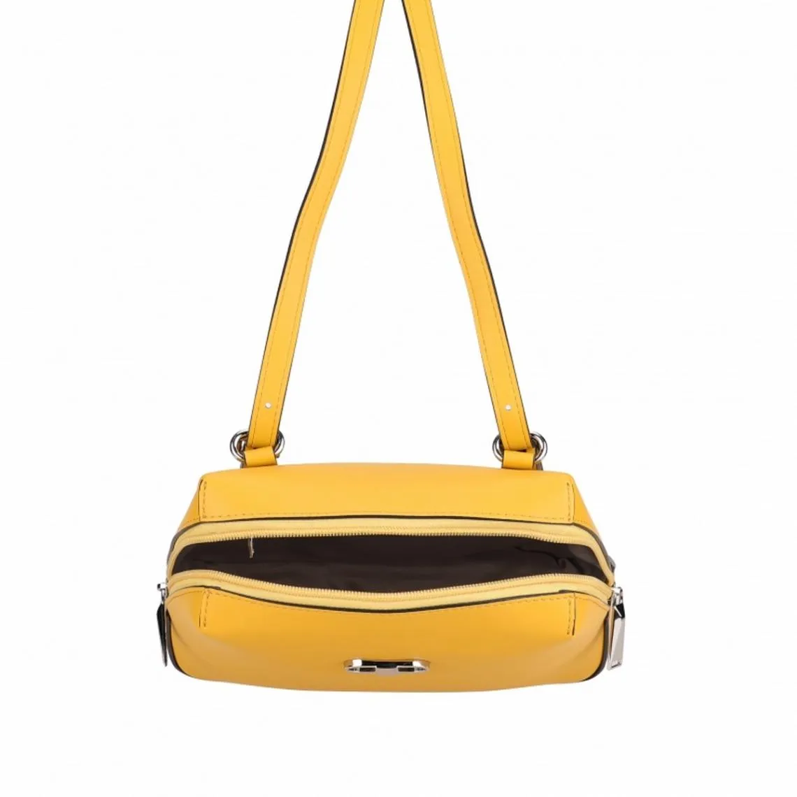 Sac à dos en cuir colza jaune | 3 Suisses