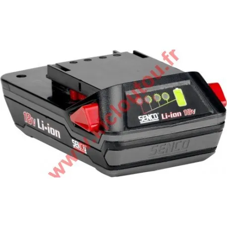 Senco VB0160 Batterie 1,5AH-18V NM Li-ion fusion et duraspin