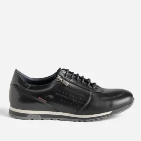 Tennis FLUCHOS noire en cuir - Baskets / Tennis Homme | ERAM