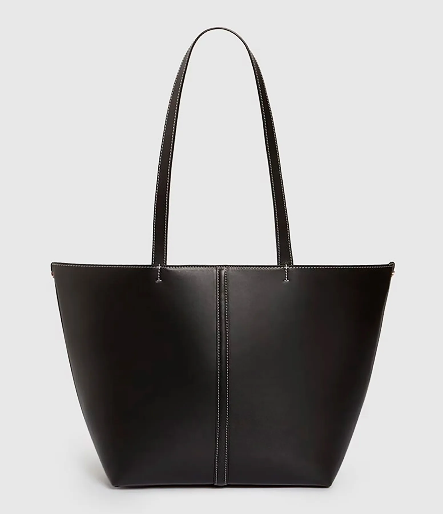 VANESSA BRUNO Partager  Petit Cabas Cuir Daily Noir  
